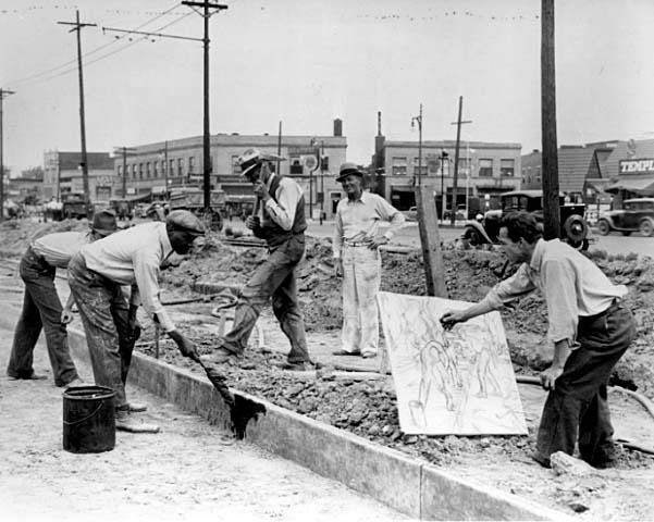 Creating New Jobs 1933-1942: The Civilian Conservation Corps (CCC) A Rural Public Works