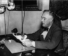 In this first chat, FDR explained the banking system why large numbers of withdrawals hurt even the strongest banks and what they (the public) could do to help Over the