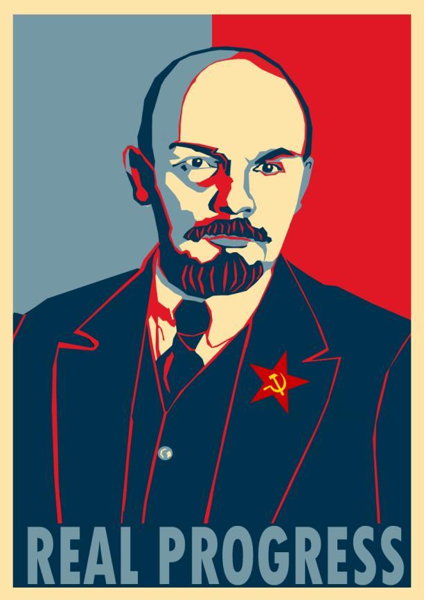 In November 1917, Lenin