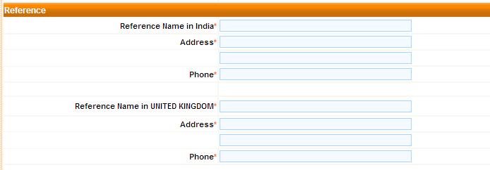 state the address of your employer in the UK 9. Once you have completed the form you will see the message below.