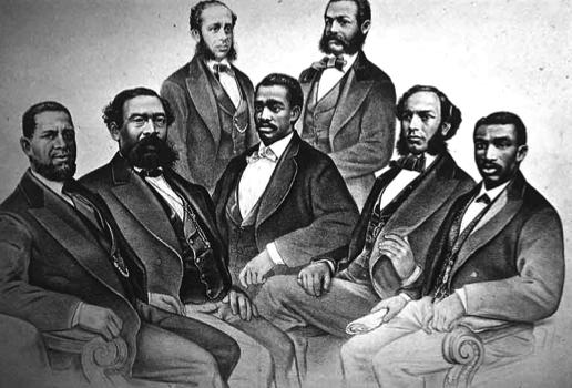 Black Senate & House Delegates «Ratified in 1870.