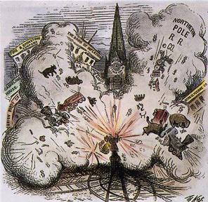 The Panic of 1873 «Caused by overconstruction of railroads, failure of