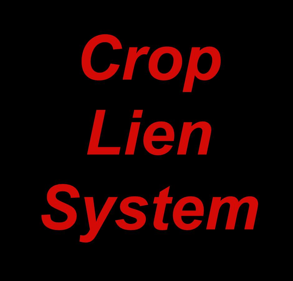 Crop Lien System