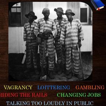 could hire out black vagrants to a white employer to work off their punishment (The