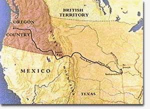 Oregon 1827 Oregon territory Britain and US would both occupy the area Polk argued with Britain over