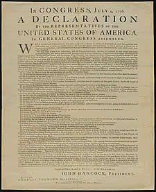 The Draft The delegates discussed Jefferson's draft. After making some changes, delegates approved the document on July 4, 1776.