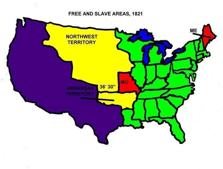 Missouri Compromise Main idea: The Missouri Compromise helped resolve
