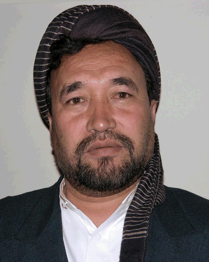 Mr. Mohammad Esmail Safderi member of Mr. Mohammad Email was born in 1963 in Maidan- Wardak province of Afghanistan. He is married and has two sons and one daughter.