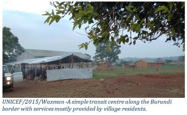 Entry points were found to be poorly equipped to respond efficiently and effectively to a potential mass influx: shelter and WASH infrastructure need serious rehabilitation while access to food,