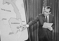 Nixon and Vietnam What did Nixon do in Vietnam and was he effective? Let us be united for peace. Let us also be united against defeat.