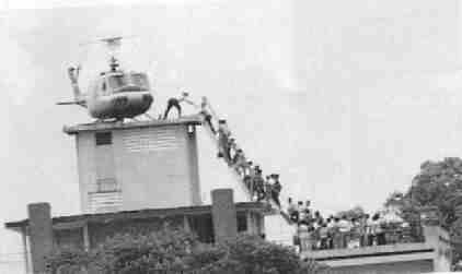 waiting off-shore. April 30th, North Vietnam conquered Saigon and the S.