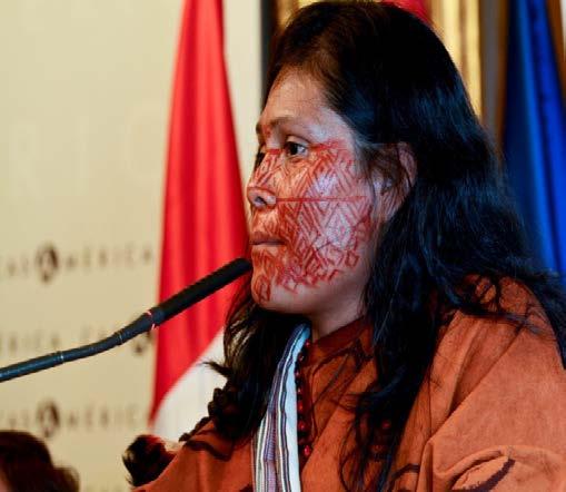 Indigenous women have taken a leading role in the