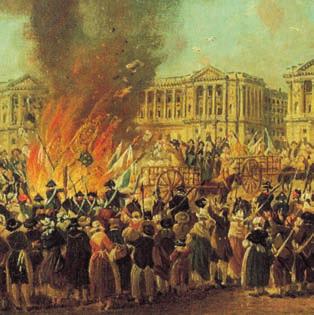 The French Revolution Until the beginning of the Revolution in 1789, France had been an absolute monarchy: the power of the king was not limited by any kind of body such as a parliament.
