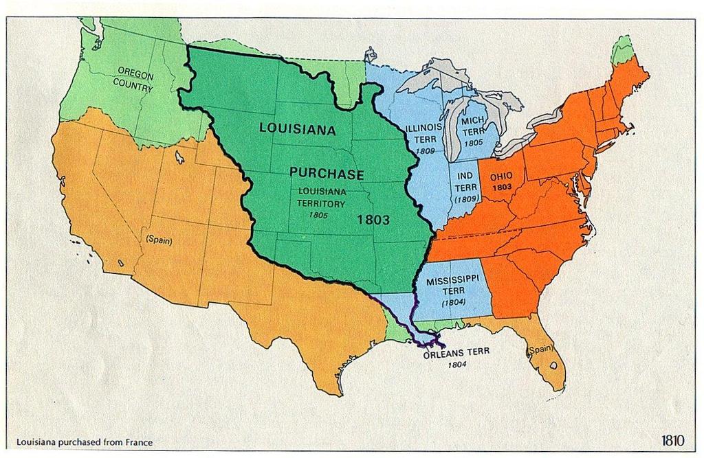Section 2: The Louisiana Purchase What was the importance of the
