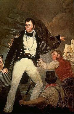 Oliver Hazard Perry Oliver Hazard Perry was an American Commander who switched ships during the battle of Lake Erie We