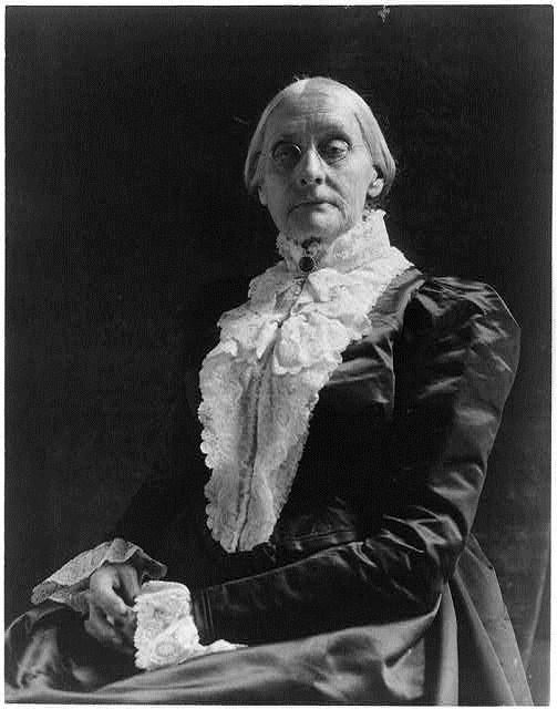 Susan B. Anthony (1820-1906) Susan B. Anthony was born on February 15, 1820, in Massachusetts. Anthony s family was very active in the reform movements of the day.