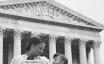 The Supreme Court ruled that the equal protection clause required states to either provide equal educational facilities for African Americans or admit them to white schools. Another case, Sweatt v.