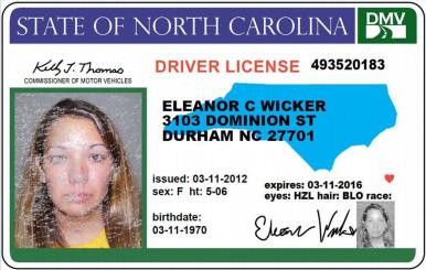 When Expired IDs are Acceptable 1 The voter presents a North Carolina Driver License.
