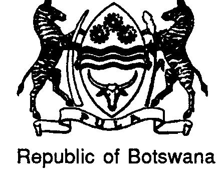 REPUBLIC OF BOTSWANA IMMIGRATION ACT (CAP 25:02) APPLICATION FOR RESIDENCE PERMIT (Sec 19 and reg 15) NOTES AND INSTRUCTIONS 1.