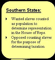 Agreement, Disagreement, and Compromise Now came the challenge of slaves how were they to Three-Fifths Compromise A compromise between the Northern and Southern states on how slaves should be