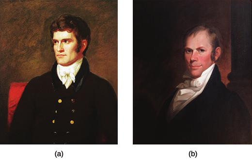 278 Chapter 10 Jacksonian Democracy, 1820 1840 Figure 10.5 John C. Calhoun (a) believed that the assistance Henry Clay (b) gave to John Quincy Adams in the U.S.