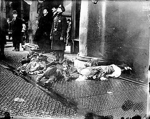 Progressive Women Triangle Shirtwaist Fire (1911) Fire in a clothing factory in New York City Locked