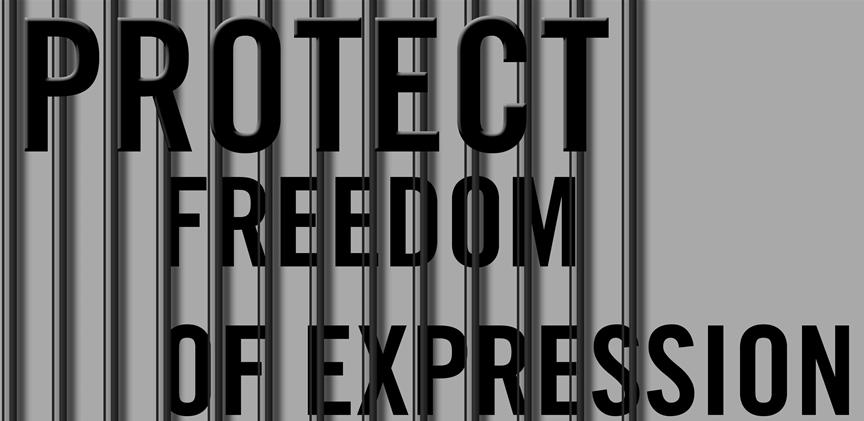 Freedom of expression will continue to remain under siege unless all groups accept that people can have different opinions and