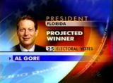 7:48 pm 1:58 am Gore projected winner of