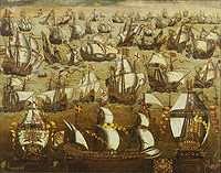 2. The Armada* Sails Against England a.