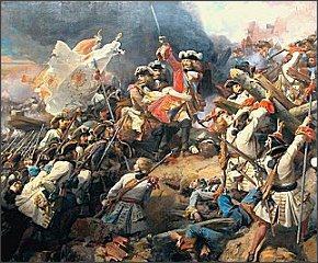 Series of worldwide wars between Spain, France, and Great Britain Queen Anne s War (1702-1713) British gains*