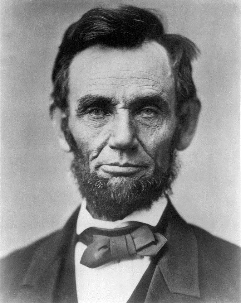 Abraham Lincoln 16th President of the United States, serving from March 1861 until his assassination in April 1865 during his second term as president.