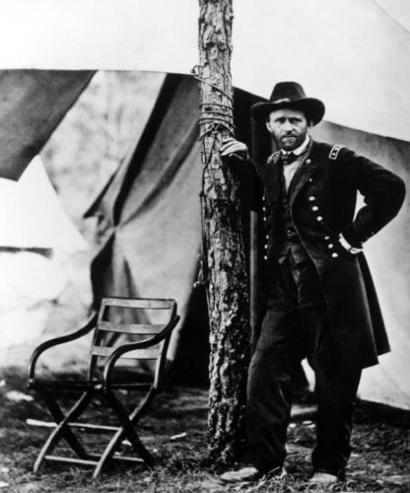 Ulysses S. Grant Grant also led the Union armies of the western theatre in the campaign to subdue Vicksburg, MSthe last Confederate stronghold on the Mississippi River.