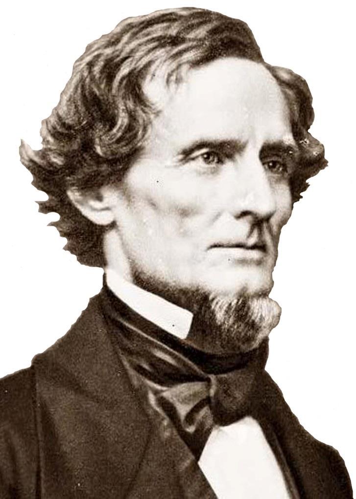 Jefferson Davis Prior to the Civil War, Jefferson Davis was a West Point graduate who served with distinction in the Mexican War, later serving as Secretary of War under Franklin Pierce.