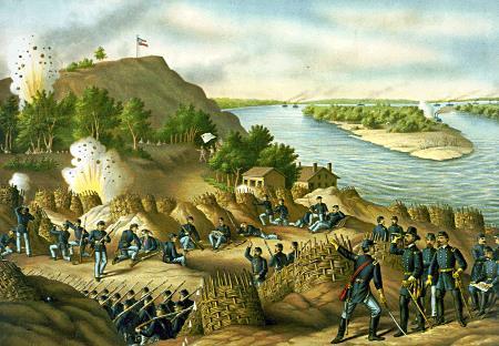 Battle of Vicksburg (May 18 July 4, 1863) Union naval forces had captured New Orleans in 1862, leaving Vicksburg, MS as the last Confederate stronghold on the river.