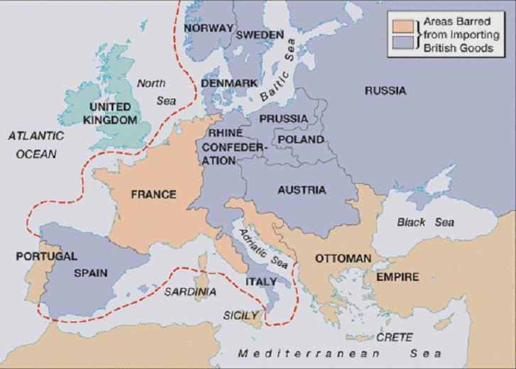 Napoleon s Conquest From 1805-1807 Napoleon s Grand Army defeated the Austrian, Prussian, and Russian armies Nations defeated by