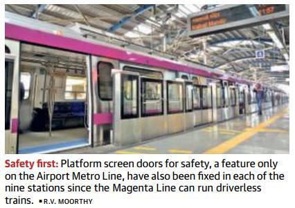 Prelims Focus Facts-News Analysis Page-1- Many firsts on the Magenta Line With the Botanical Garden Kalkaji Mandir section of the Magenta Line operational from 5 p.m. on Monday, commuters will be able to travel from Noida to south Delhi in just 19 odd minutes.