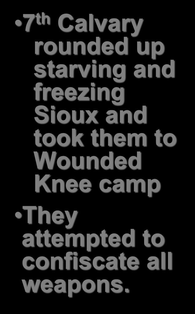 Battle of Wounded Knee Dec
