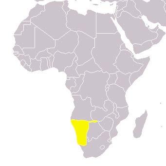Namibia: Southwestern Africa Large/dry/droughtprone Lightly populated Formerly governed by