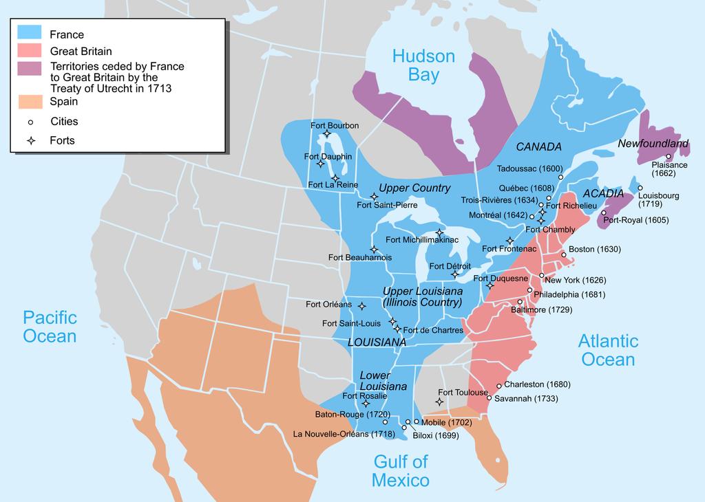 War New France s fortunes would change in the early 1700 s. From 1663-1713, the colony of New France was allowed to grow and prosper under the Royal Government.