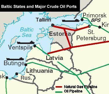 The Baltic sea: a risk to monitor The Baltic Sea is the main trade route for export of Russian petroleum.