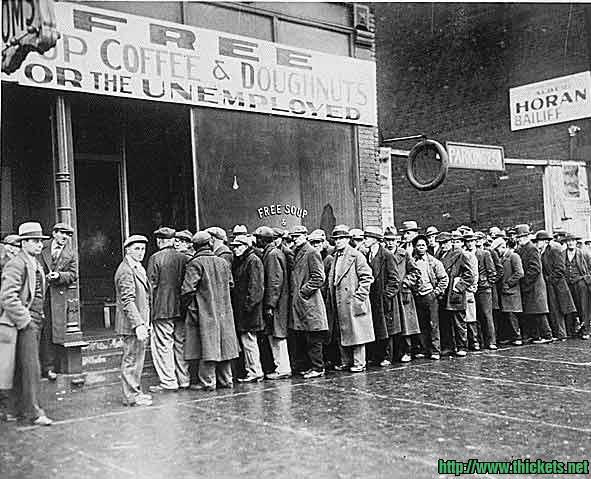 What leads up to the Great Depression? 1.