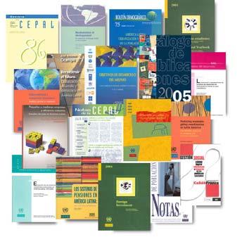 DISSEMINATION AND COMMUNICATIONS More than 800 new documents produced: 18 4 25 80 250 13 13 380 ECLAC books, Cuadernos de la CEPAL series Co-publications Conference documents (including those