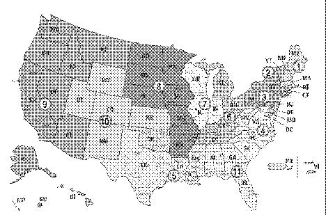 Geographic Boundaries of US Courts
