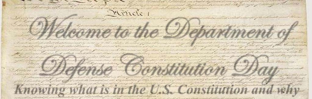 Constitution and why the Constitution is relevant to us today is