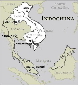 French Indochina 3 countries Vietnam