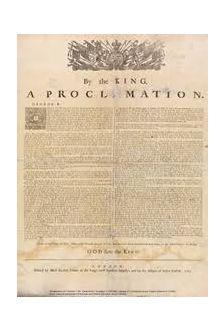 Proclamation of 1763 French and Indian War Sugar