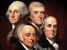 Men who had an important part in creating the government of the United States, specifically a member of the
