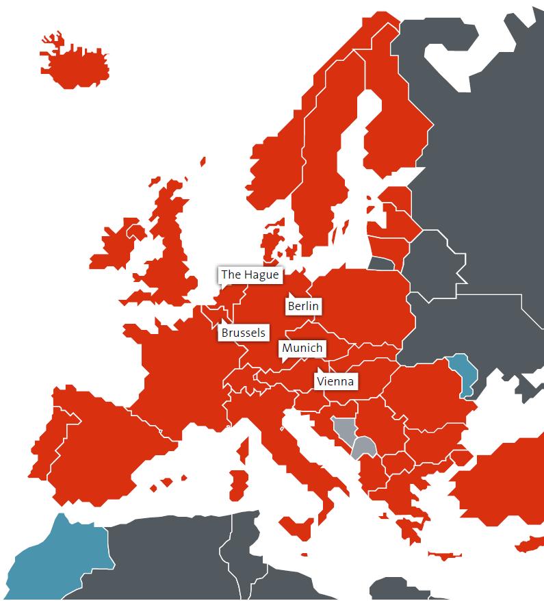 The European Patent Organisation Patent protection in up to 42 countries 38 European member states 2 European
