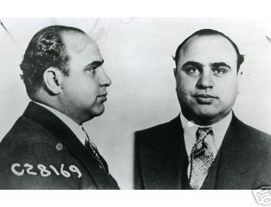 Organized Crime Al Capone Chicago gangster Controlled black market in Chicago
