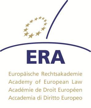 Application LEGAL ENGLISH FOR EJN CONTACT POINTS Event no.: 313DV115 The Hague, 22-26 April 2013 For application please send this filled-in application form to: ubeissel@era.